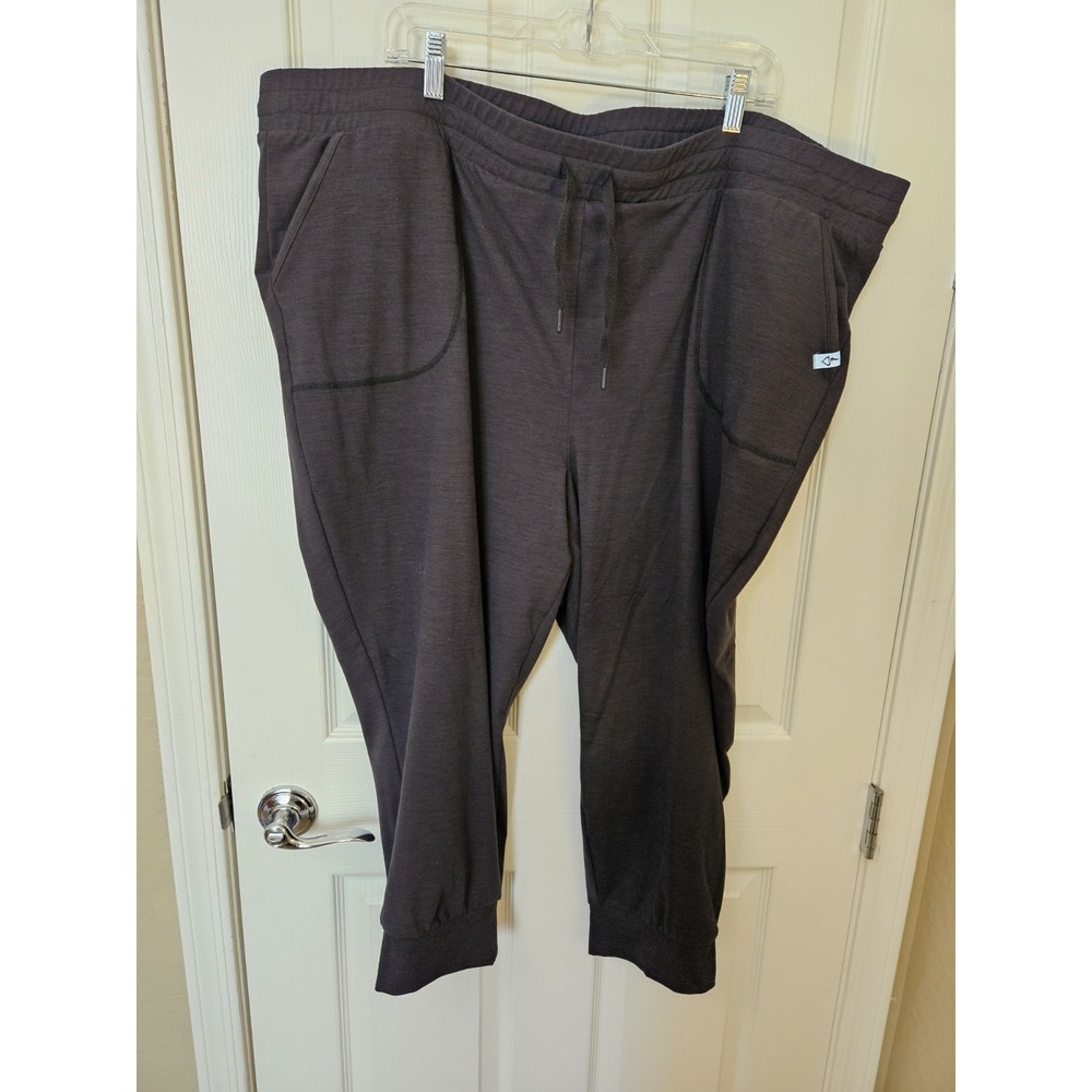 Torrid Active Black Lounge Joggers Pocket Drawstring/Elastic Waist, Plus 5X